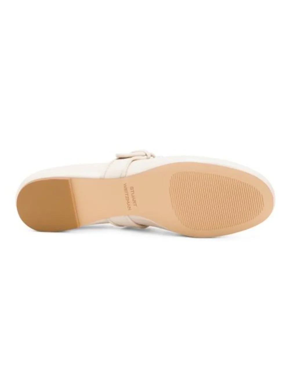 STUART WEITZMAN Leather Piper Ballet Flats